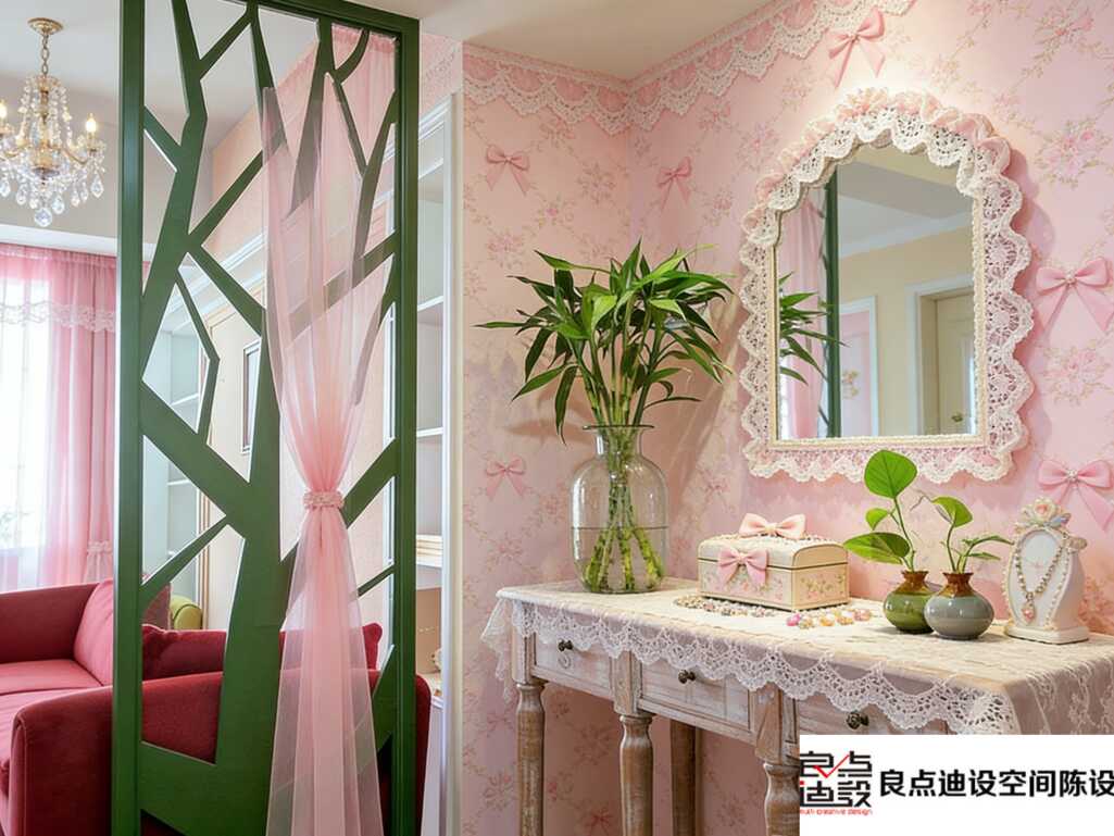 谁懂啊!办公室装修软装设计粉色系，连甲方都夸我审美在线✨